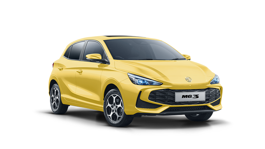 Pastel Yellow Car