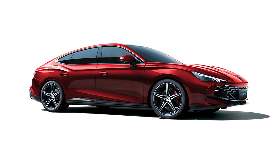 Diamond Red Metallic Car