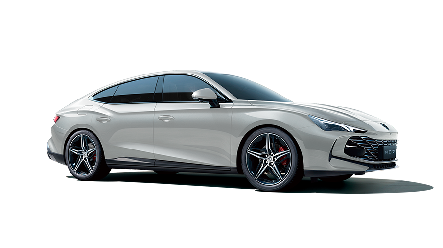 Pearl White Metallic Car